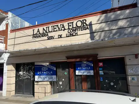 Venta Local sobre avenida con salida 2 calles - 466m2