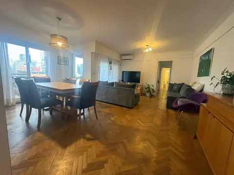 Alquiler departamento Belgrano 2 dormitorios y escritorio - vista abierta- pura luz