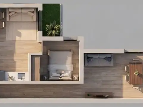 Departamento en Venta en Centro, USD 52.000