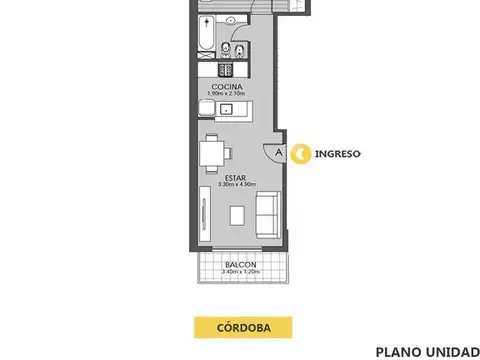 Departamento - Lourdes