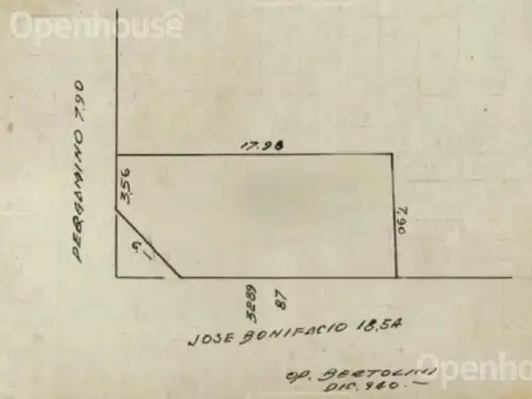 Terreno en Venta de 138,0 m2