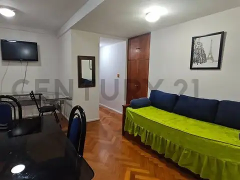 VENTA DEPTO 2 AMBIENTES AMOBLADO PERMUTA