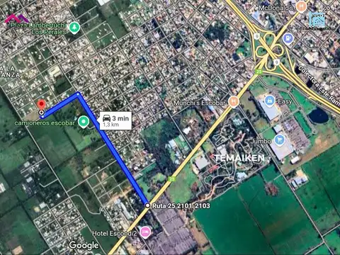 Terreno en Venta en Belen De Escobar, USD 21.000