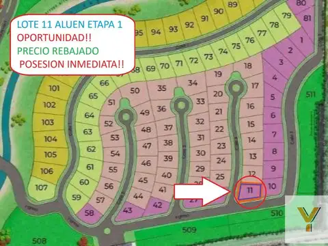 Terreno en venta - 735.45Mts2 - Aluen, Tristán Suarez, Ezeiza