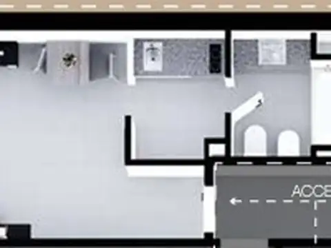 Departamento en Venta de Monoambiente