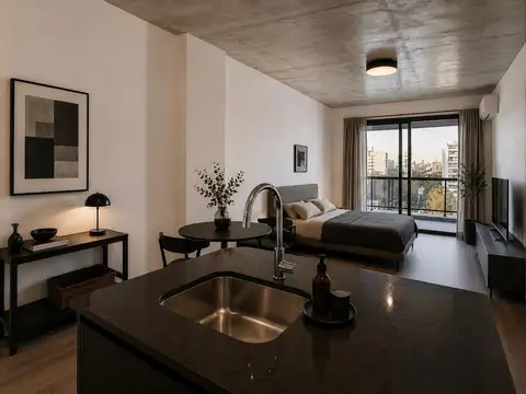 Monoambiente venta  -39 mts 2 totales con balcón- La Plata-pozo-emprendimiento.