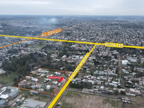 VENTA Lote de 237m2 en Barrio Las Tres Marias. Financia y escritura inmediata