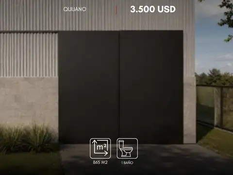 Galpón en ALQUILER de 420m2 ubicado en Campo Quijano