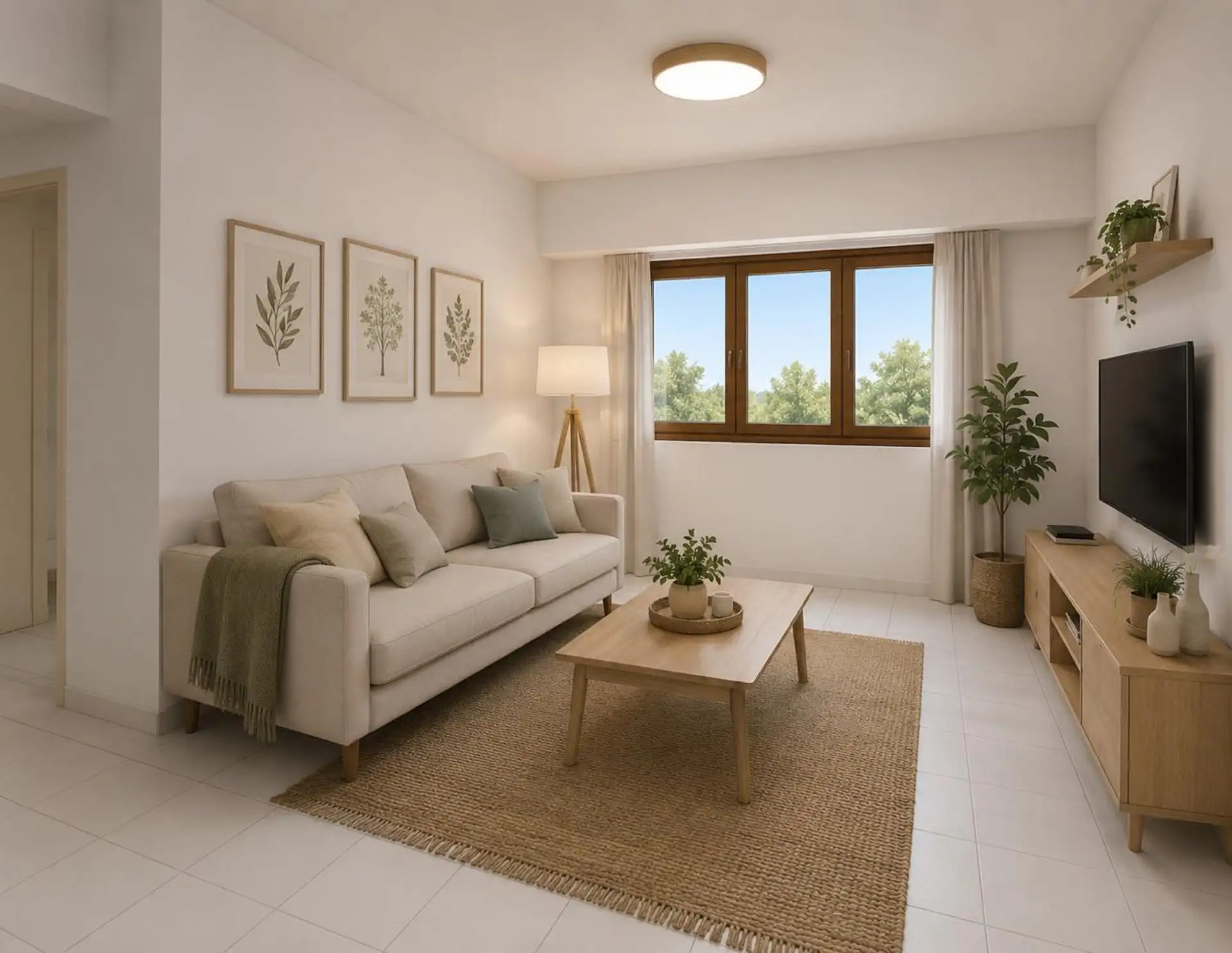 Depto 4 amb, 70m² con cochera doble — zona residencial
