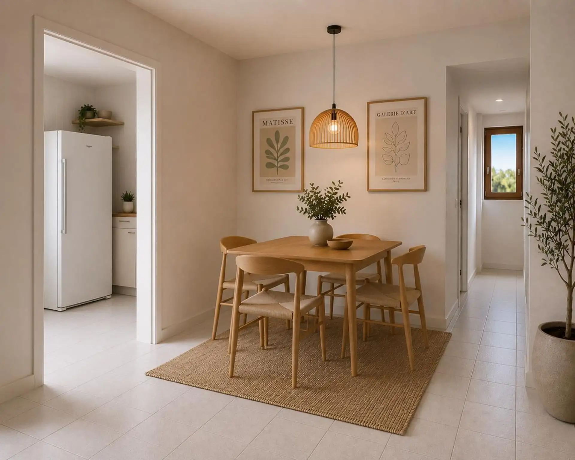 Depto 4 amb, 70m² con cochera doble — zona residencial