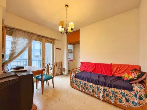 Departamento 2 ambientes con 1 baño