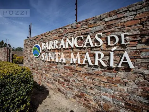 LOTE EN Bº BARRANCAS DE SANTA MARIA - PACHECO - POZZI INMOBILIARIA