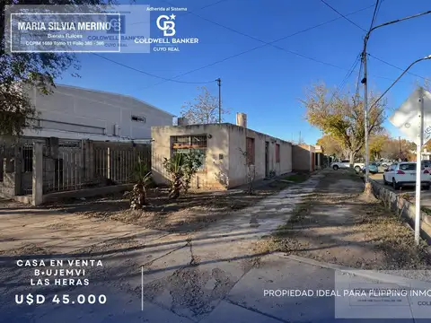 Casa en venta ideal inversión- Flipping inmobiliario en Barrio Ujemvi, Las Heras, Mendoza