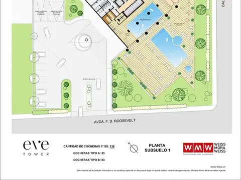 Departamento en Venta con 1 cocheras
