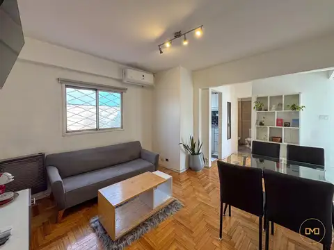Departamento de dos ambientes en  Recoleta