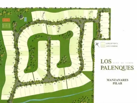 Terreno en Venta en Los Palenques, USD 46.500