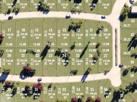 Lote en venta de 324m2 ubicado en Barrio Cerrado Altos de San Carlos