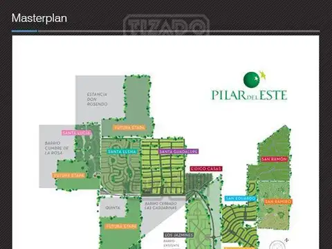 Terreno en Venta en Pilar del Este - Santa Lucia, USD 21.500