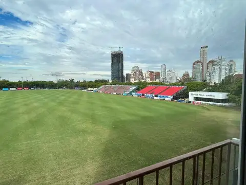 Espectacular vista al Campo Argentino de Polo