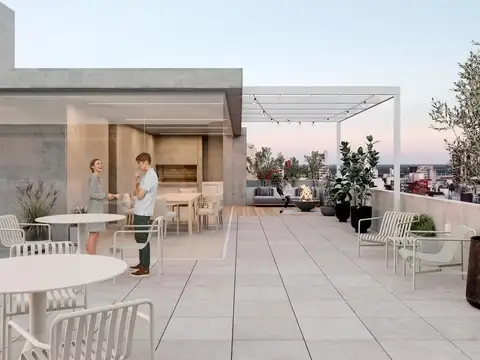 3 Dormitorios con terraza exclusiva pileta y cochera