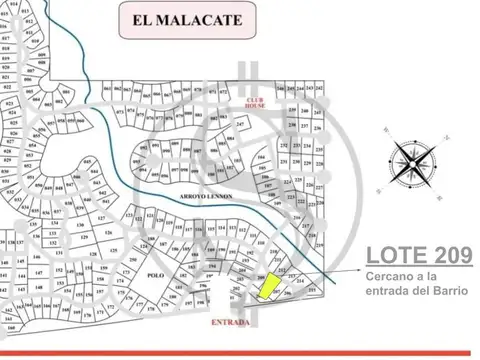 Terreno en Venta en El Malacate, USD 30.000