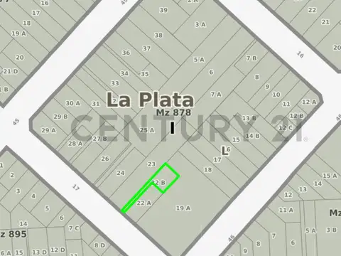 Venta de lote en La Plata