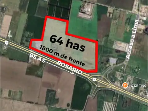 VENTA CAMPO INDUSTRIAL, ZÁRATE