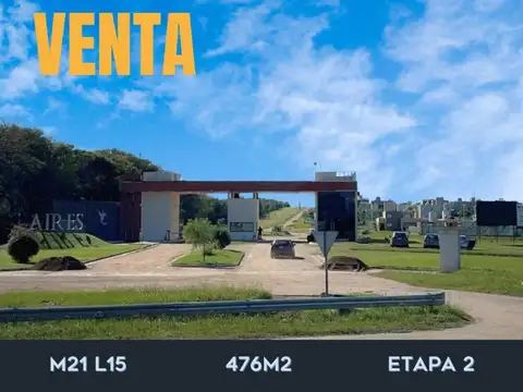 TERRENO EN VENTA EN BARRIO CERRADO AIRES DEL NORDESTE
