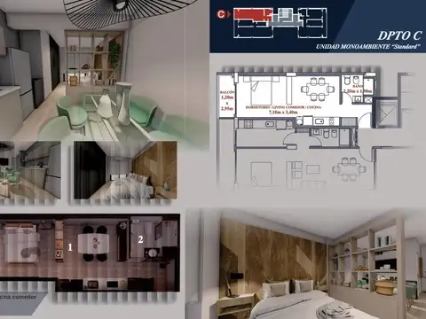 Departamento en Barrio Norte