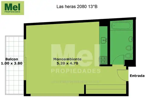 Av Gral Las Heras 2000, Piso 13