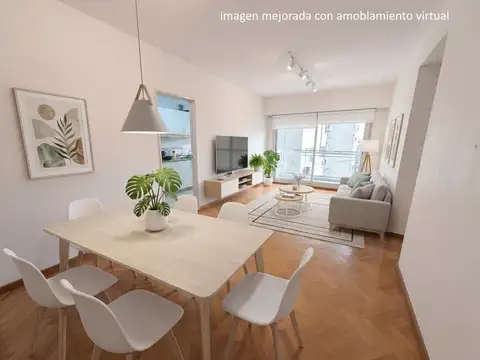departamento en venta de 3 ambientes en Nuñez. Apto crédito.