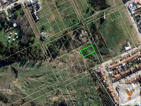 Terreno en Venta 25  mts Frente