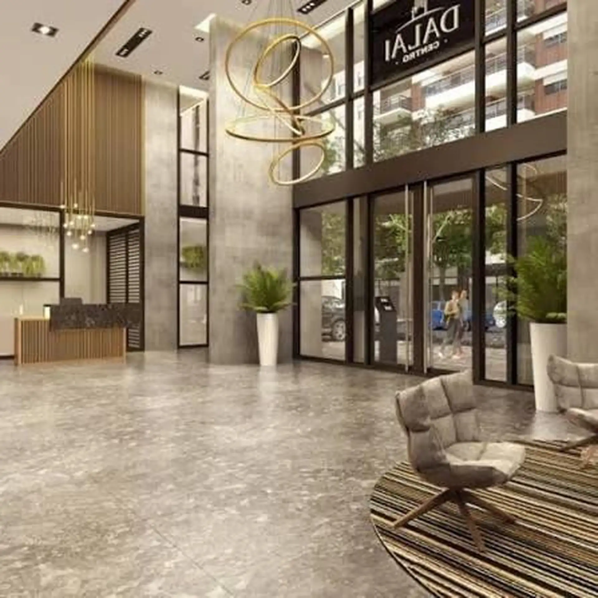 Departamento 2 amb, 55m² al frente con cochera — Dalai Centro