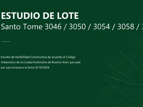 Terreno en Venta en Villa del Parque, USD 3.500.000