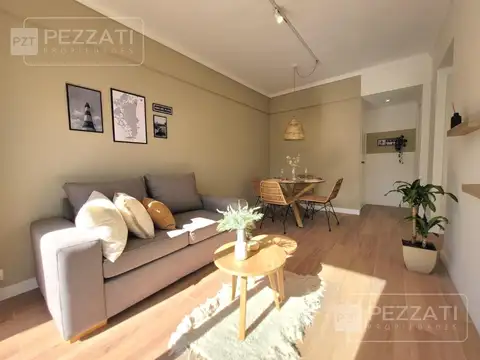 Departamento en alquiler. 24 meses. Z/ Centro .Al frente. Balcon. amoblado. Impecable