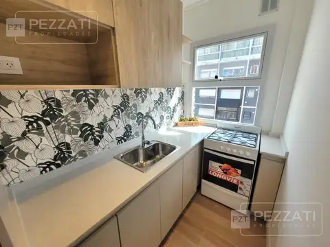 Departamento 2 ambientes con 1 baño