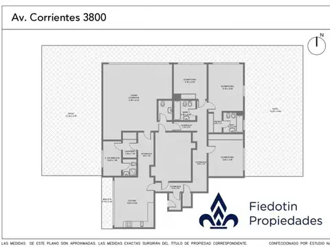 Departamento en Venta de 5 ambientes