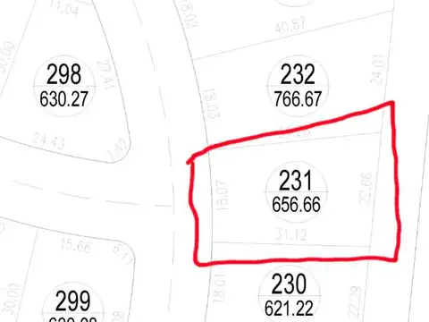 Terreno en Venta en Bella Vista, USD 120.000