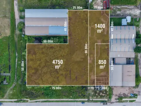 Terreno / Lote en venta de 850m2 ubicado en Deolindo Felipe Bittel