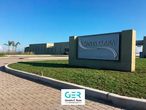 Venta Lote En Barrio Privado Santa Clara Al Sur - Canning