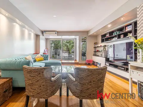 VENTA * PALERMO * SEMIPISO 3 amb c/dep. * 205m2 * cochera * 2 patios * parrilla