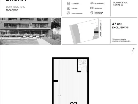 Dorrego 1900 - Local comercial  en venta en Rosario - ABASTO