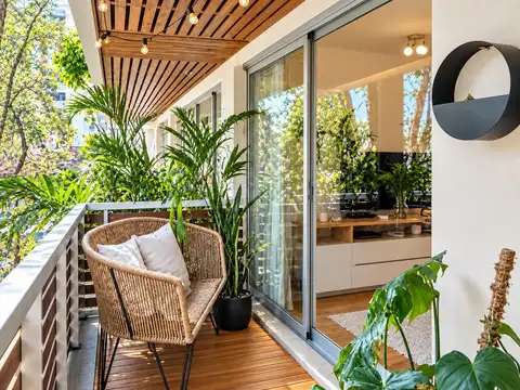 Belgrano (11 de Sep. de 1888, 2721).  2 AMBIENTES AMUEBLADO. 51 m2. Seguridad 24 hs. Amenities.