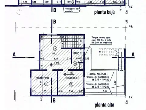 Depto Tipo Casa en Venta de 5 ambientes