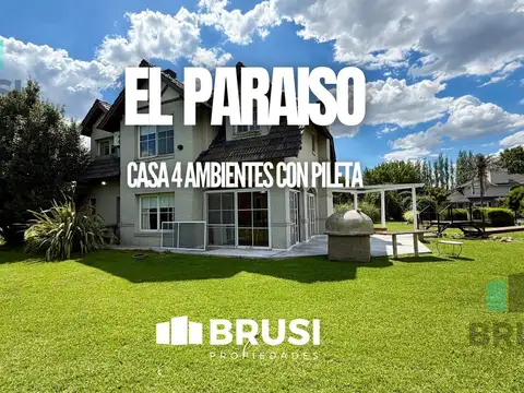 CASA EN VENTA EN EL BARRIO EL PARAISO - 4 AMBIENTES - 3 LOTES