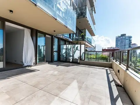 Departamento 2 ambientes frente Luminoso a estrenar vista abierta suite en torre en Belgrano