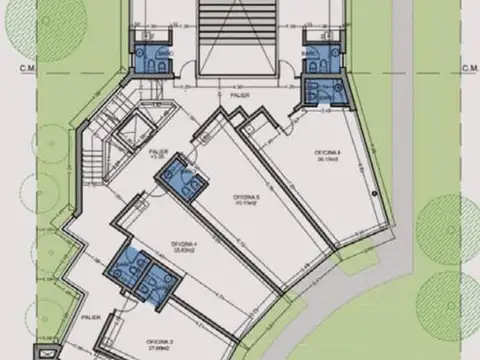 Oficina en  Aldea, Fisherton