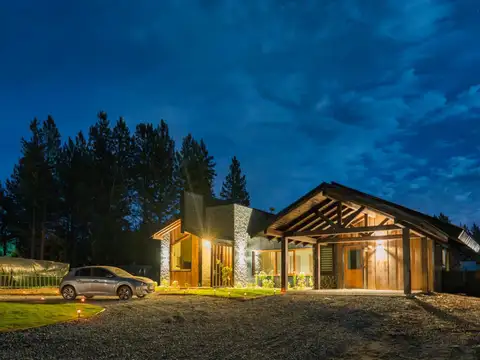 Alquiler –casa de diseño en dos valles - bariloche