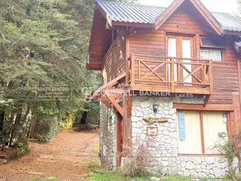 Venta complejo de cabañas y recepción 350m2 en puerto manzano, villa la angostura.