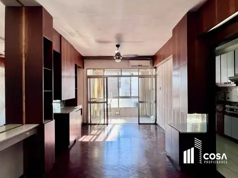 Venta departamento 2 dormitorios y escritorio con cochera Centro Rosario